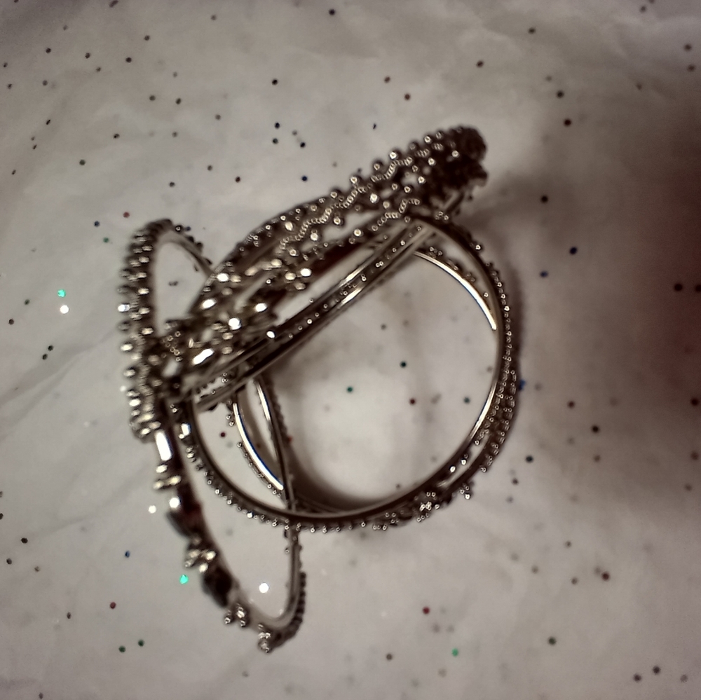 Silver Bangles - Picture 2 of 2